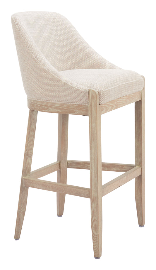 Calmo Barstool Beige - Disselt Designs