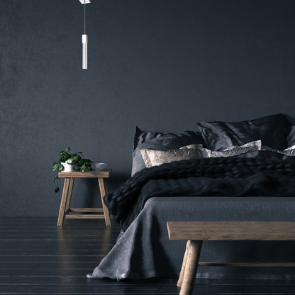 Rectangular Crystal Pendant // XL 1 light - Disselt Designs