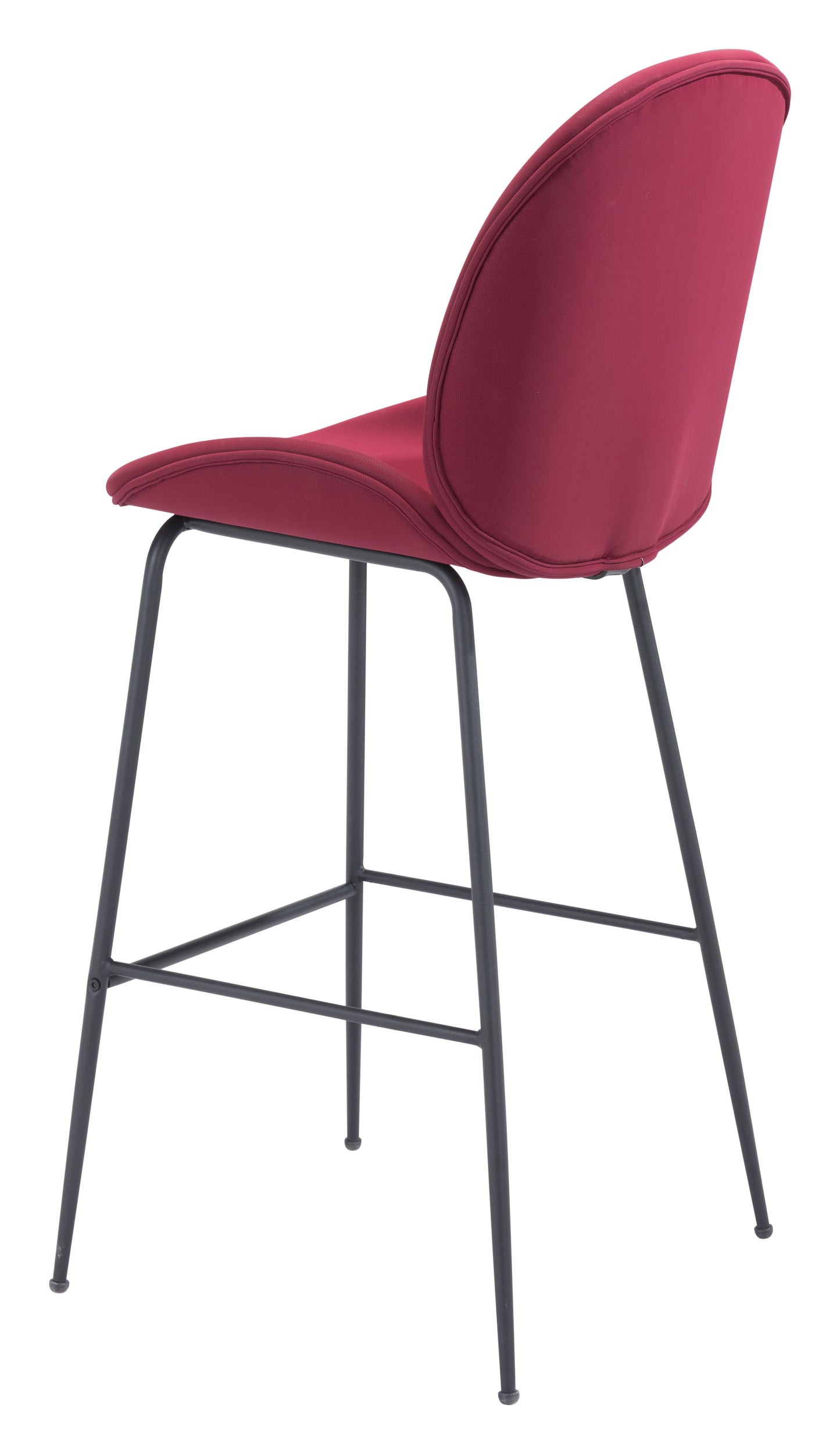 Miles Barstool Red - Disselt Designs