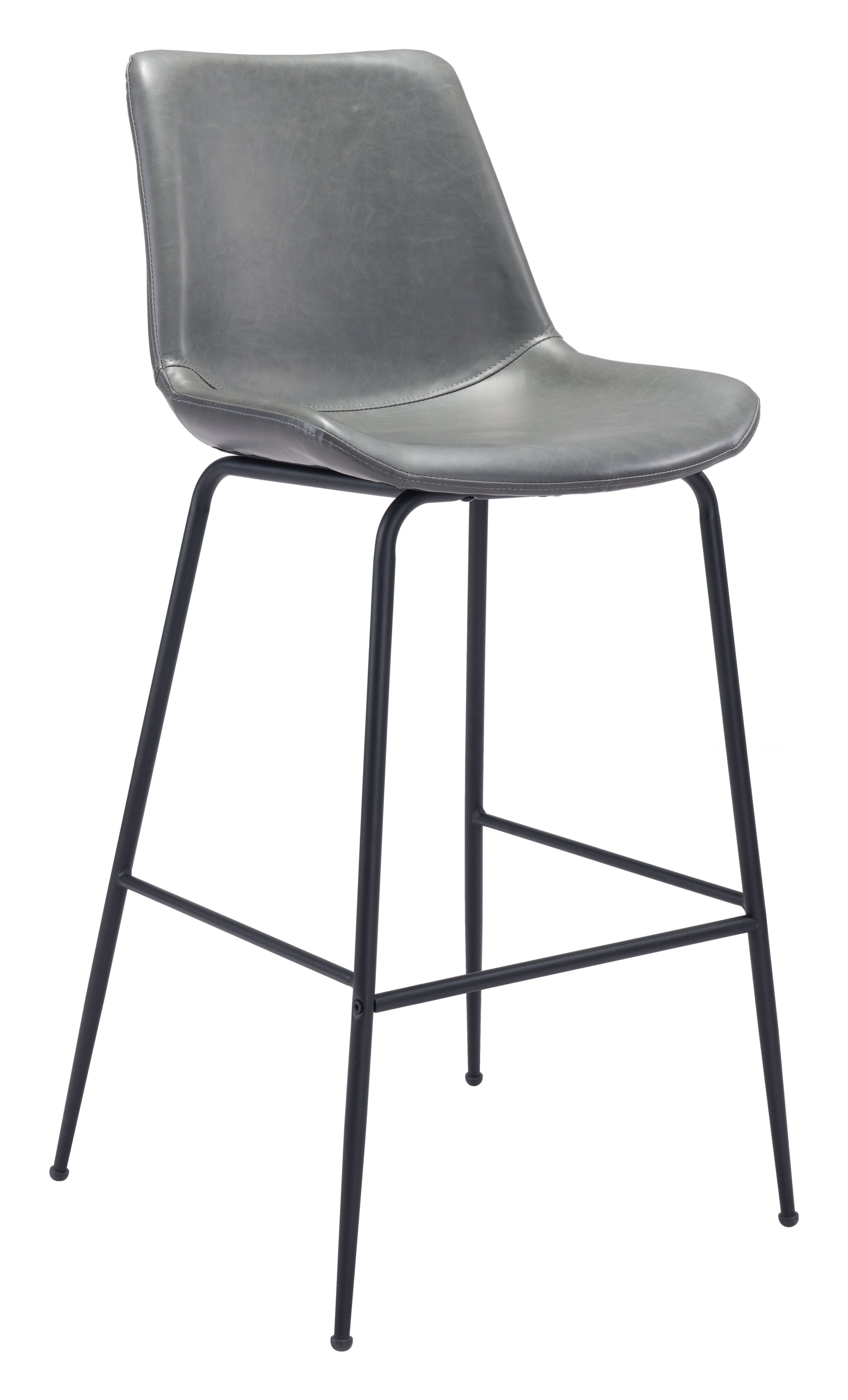 Byron Barstool Gray - Disselt Designs