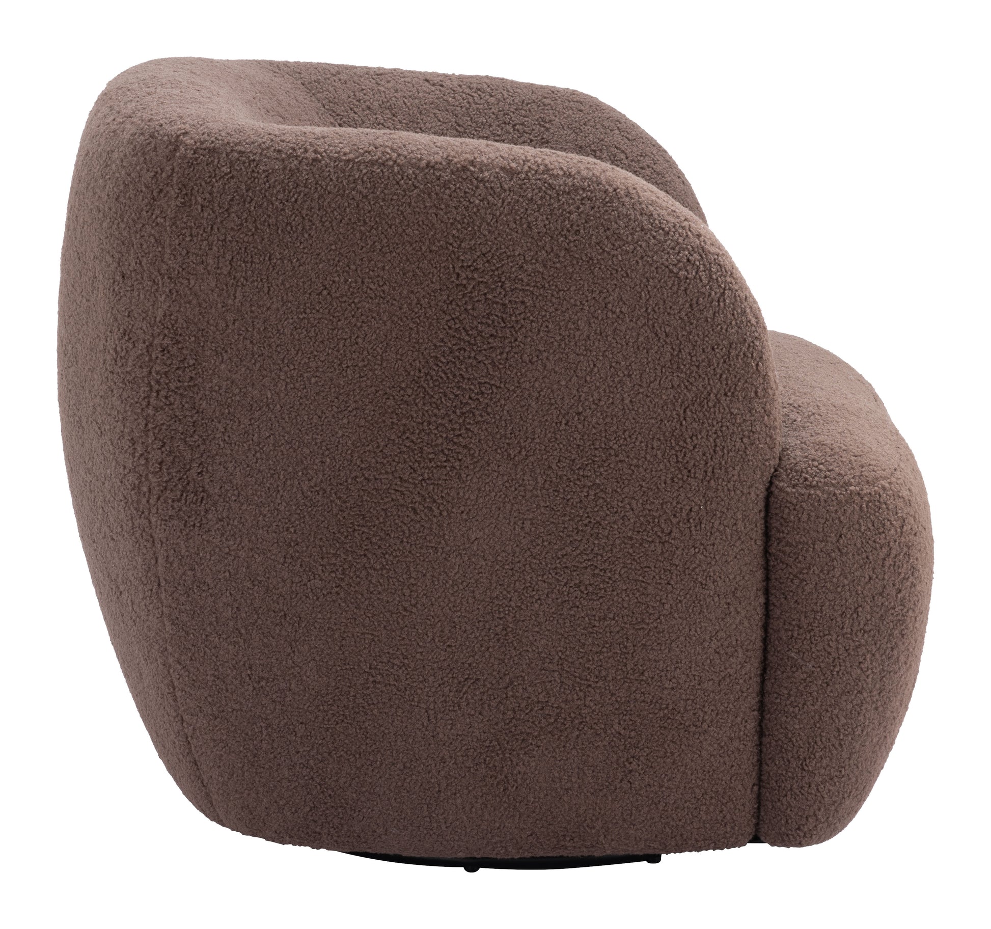 Govan Swivel Chair Brown - Disselt Designs