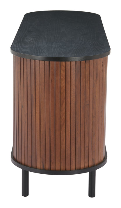 Koriana Sideboard Black & Walnut - Disselt Designs