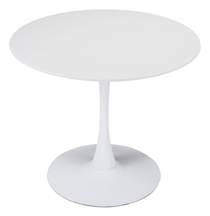 Opus Dining Table White - Disselt Designs