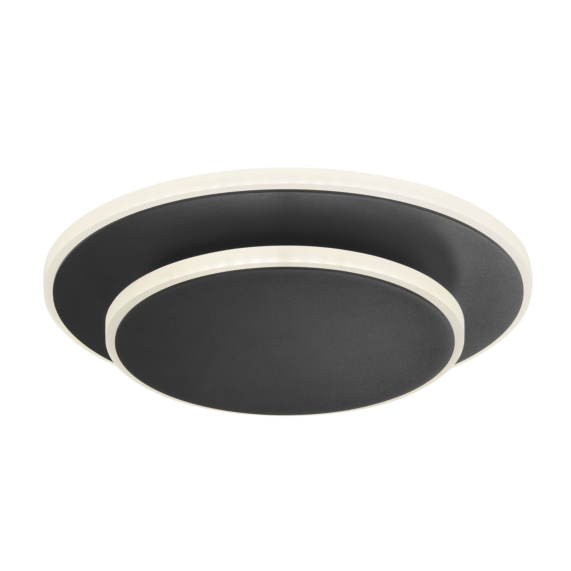 Luna Eclipse Two Circle Multiuse Lamp // Black - Disselt Designs