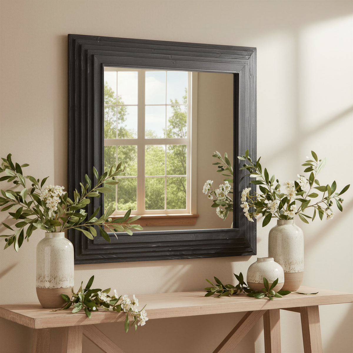 Kare Mirror Black - view 4