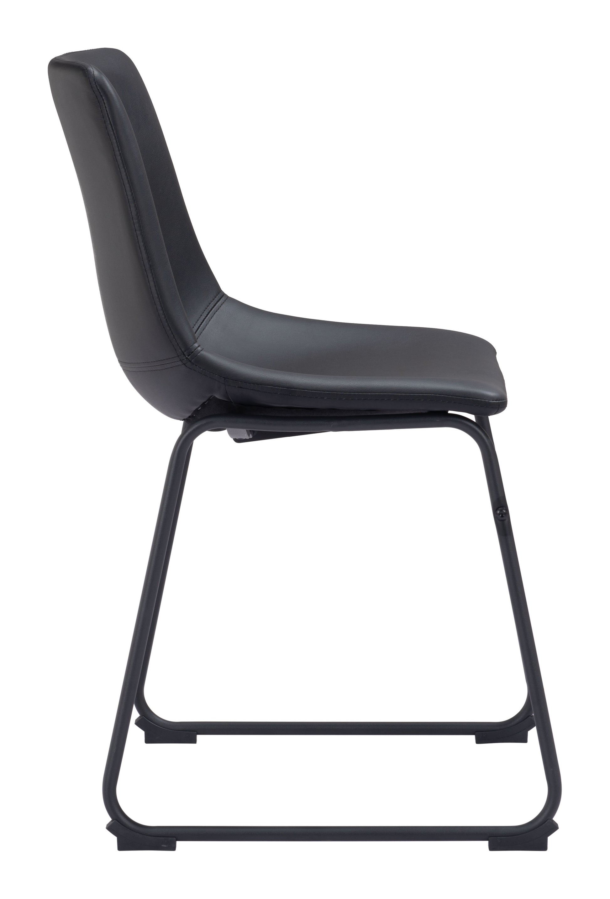 Smart Dining Chair (Set of 2) Black - Disselt Designs