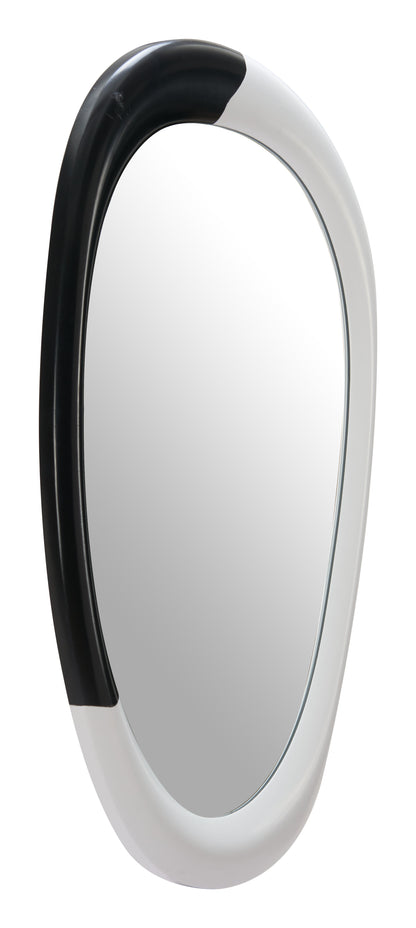 Muna Mirror White & Black - Disselt Designs