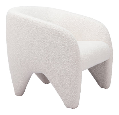 Lopta Accent Chair White - Disselt Designs