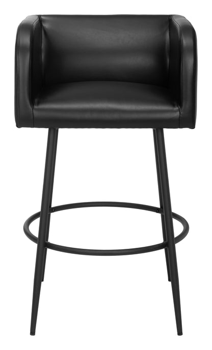 Horbat Barstool (Set of 2) Black - Disselt Designs