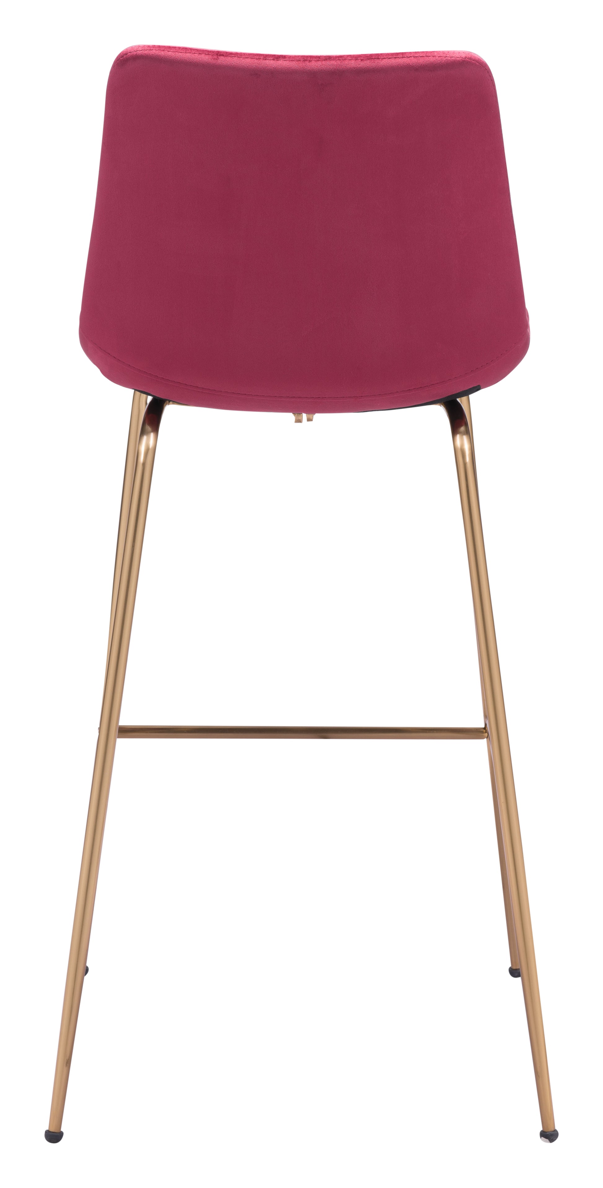 Tony Barstool Red & Gold - Disselt Designs