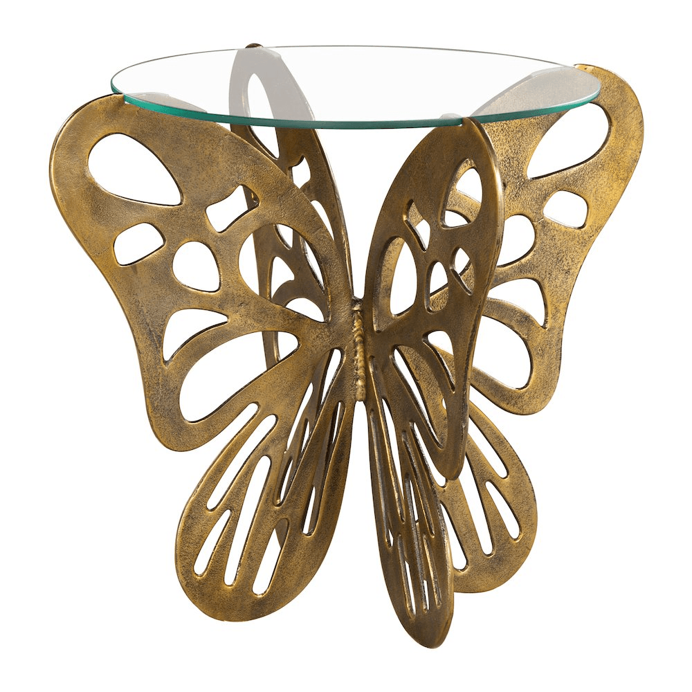 MOTYL | Gold Accent Table - Disselt Designs