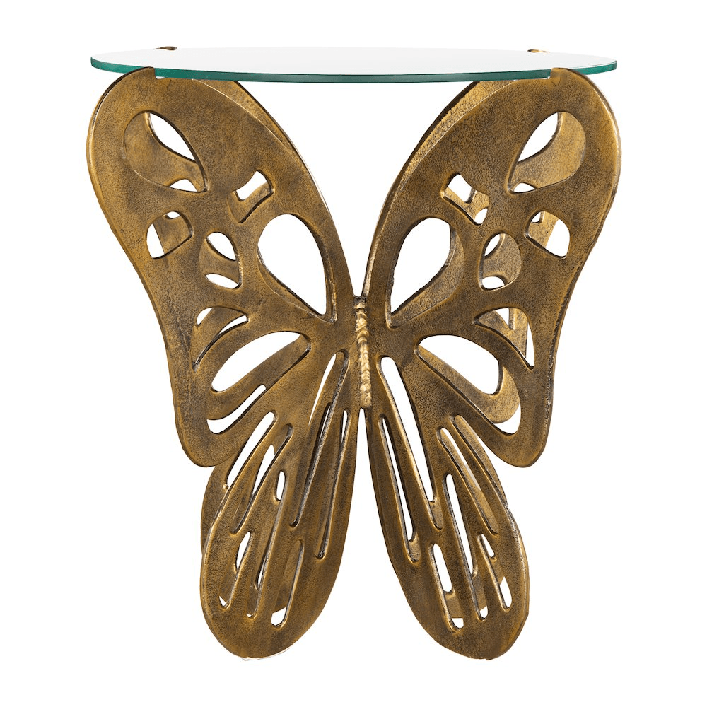 MOTYL | Gold Accent Table - Disselt Designs