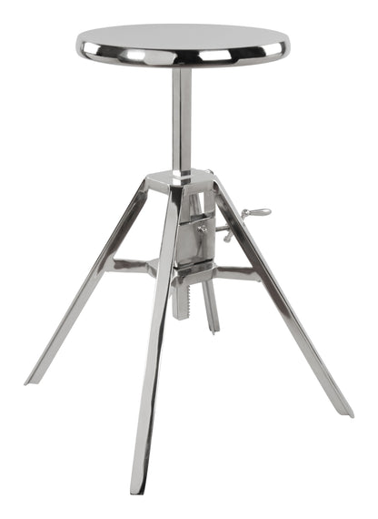 Mercy Counter Stool Silver - Disselt Designs