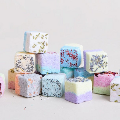 Bath Gift Set - Made in USA - Natural Bath Bombs and Shower Steamers Set