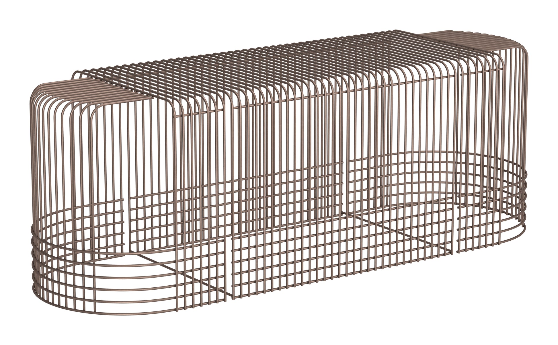 Pitch Coffee Table Set (3-Piece) Bronze - Disselt Designs