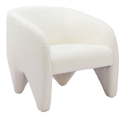Lopta Accent Chair White - Disselt Designs