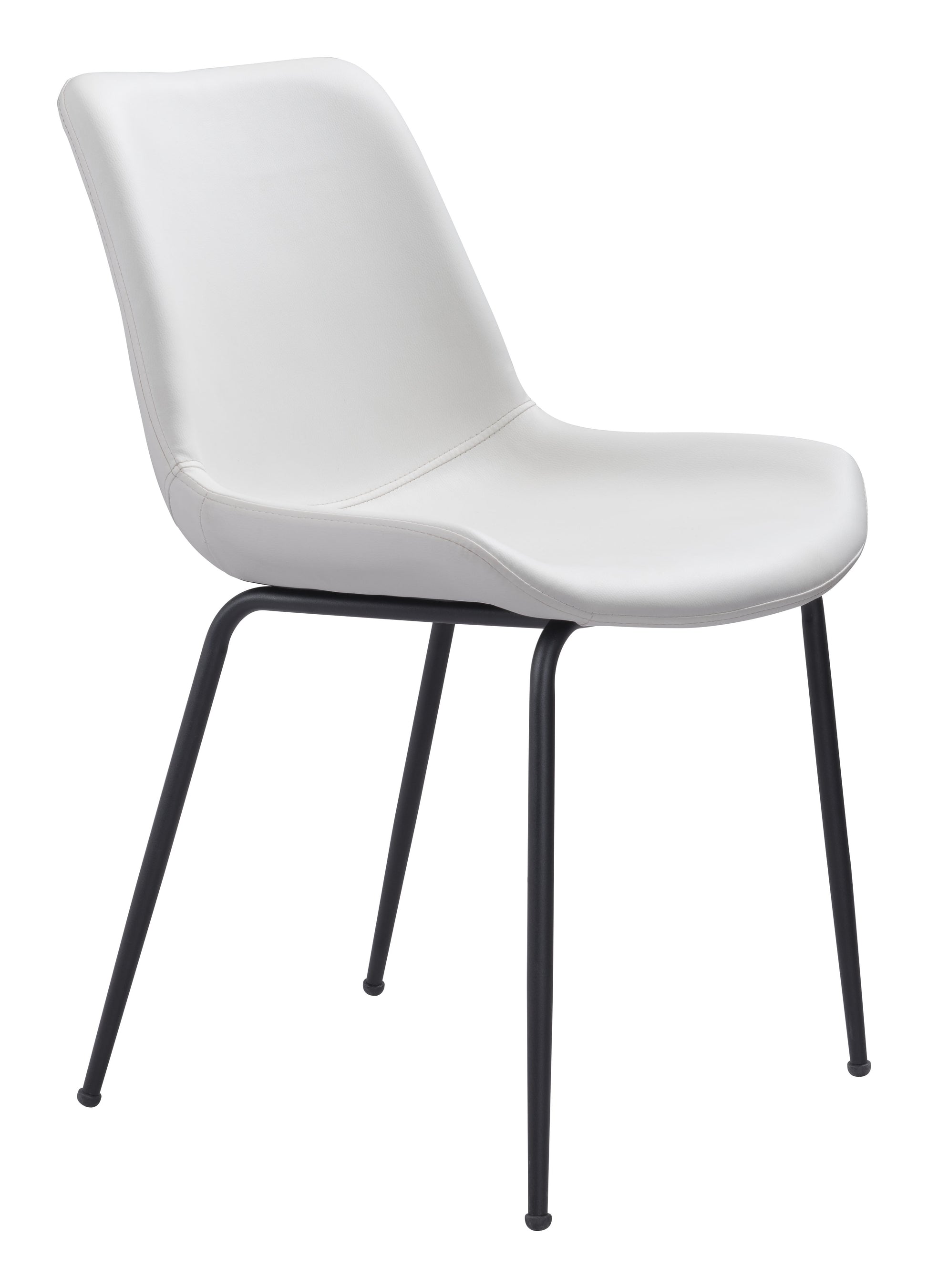 Byron Dining Chair (Set of 2) White - Disselt Designs