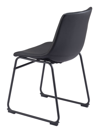Smart Dining Chair (Set of 2) Black - Disselt Designs
