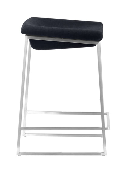 Lids Counter Stool (Set of 2) Dark Gray - Disselt Designs