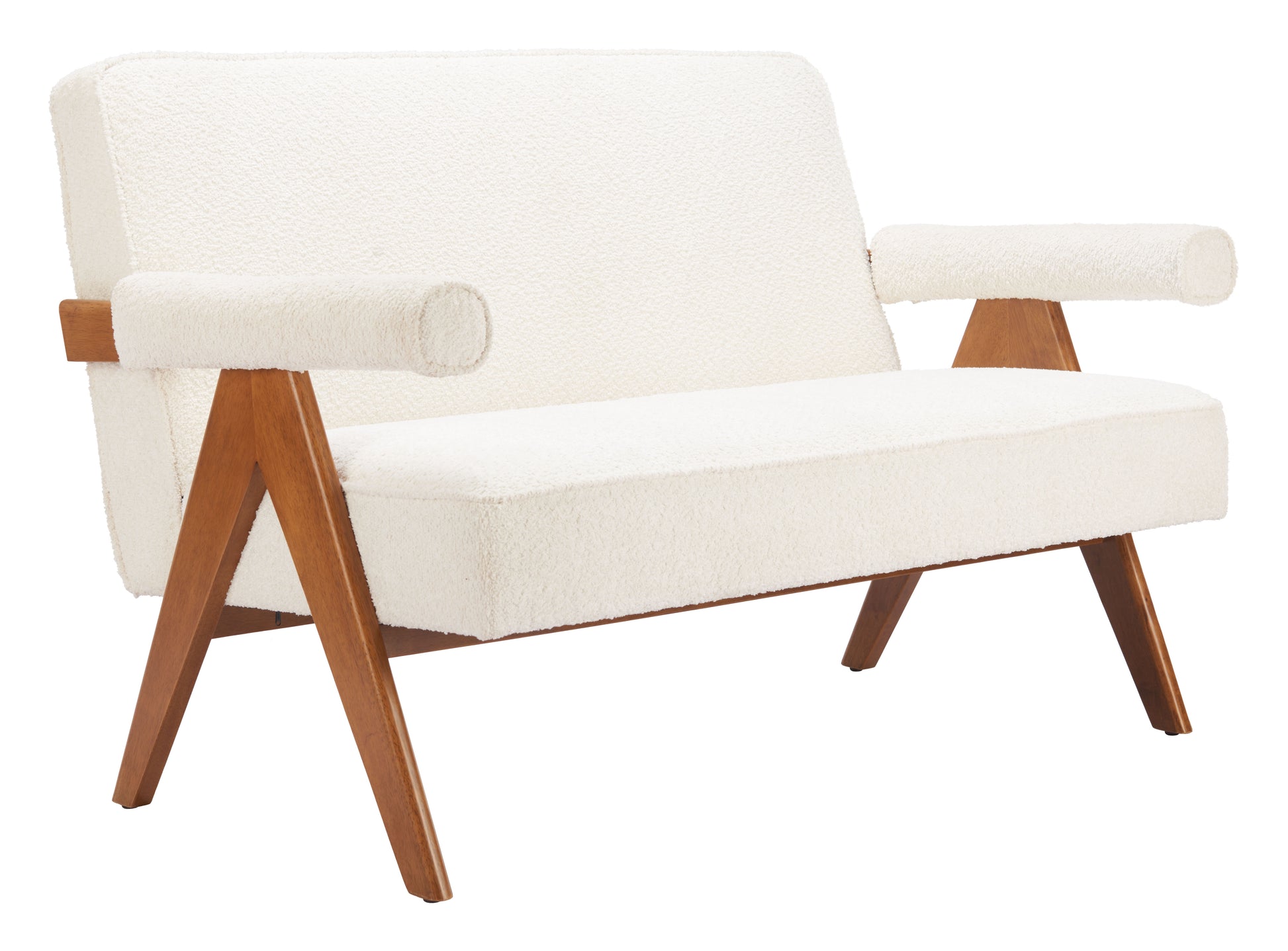 Encanto Loveseat Ivory - Disselt Designs