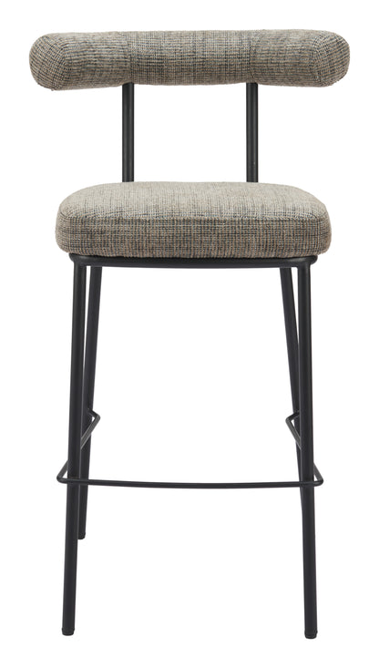 Kede Barstool Green Tweed - Disselt Designs