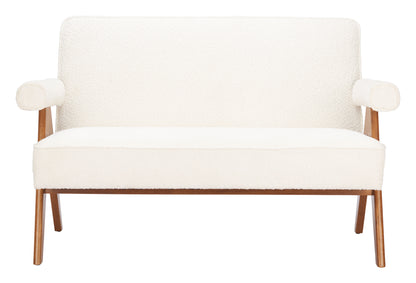 Encanto Loveseat Ivory - Disselt Designs
