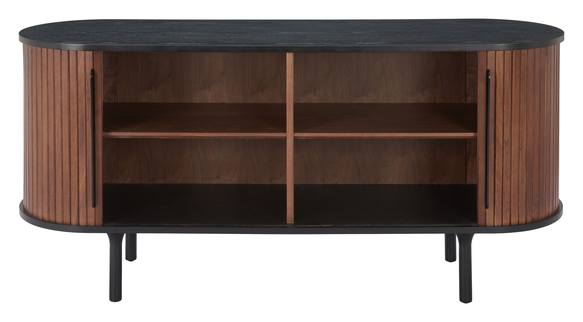 Koriana Sideboard Black & Walnut - Disselt Designs