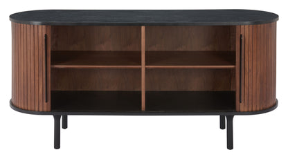 Koriana Sideboard Black & Walnut - Disselt Designs