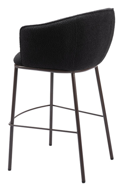 Essen Barstool Black & Bronze - Disselt Designs
