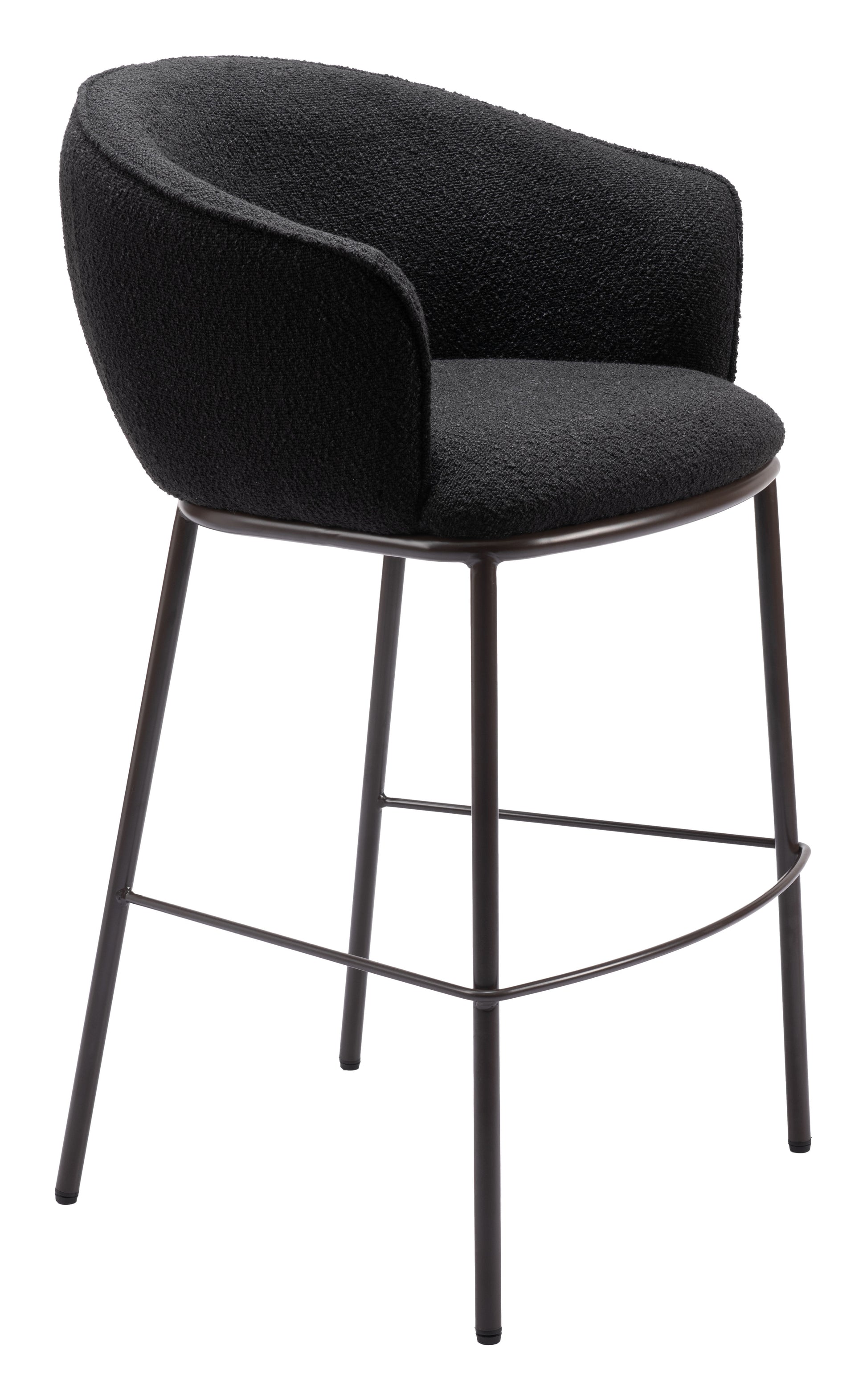 Essen Barstool Black & Bronze - Disselt Designs