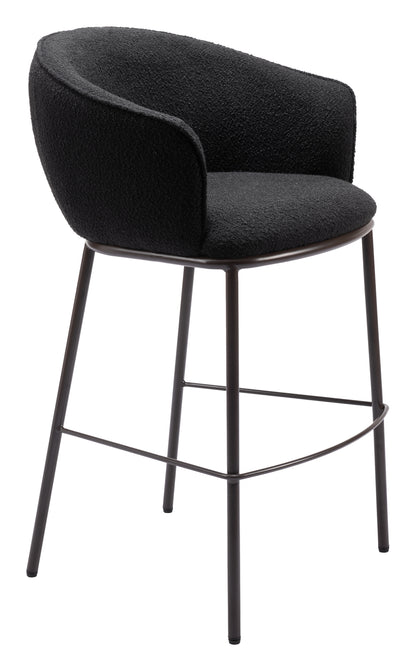 Essen Barstool Black & Bronze - Disselt Designs