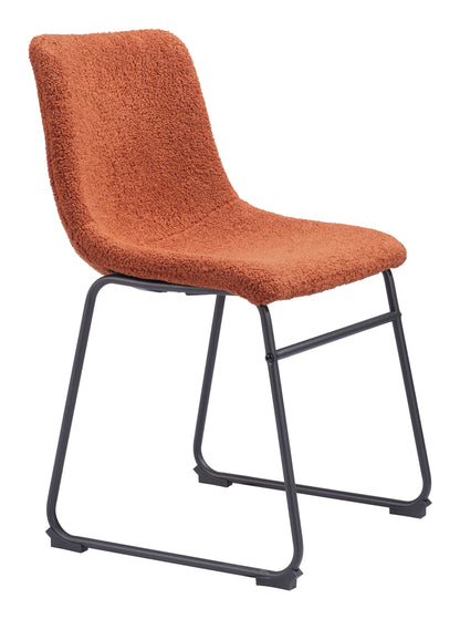 Smart Dining Chair (Set of 2) Burnt Orange - Disselt Designs