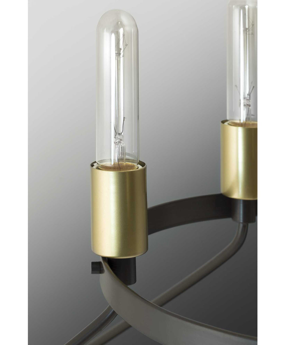 Hangar 2-Light 16"w Semi-Flush Mount/Pendant Convertible Light Fixture Antique Bronze by Progress