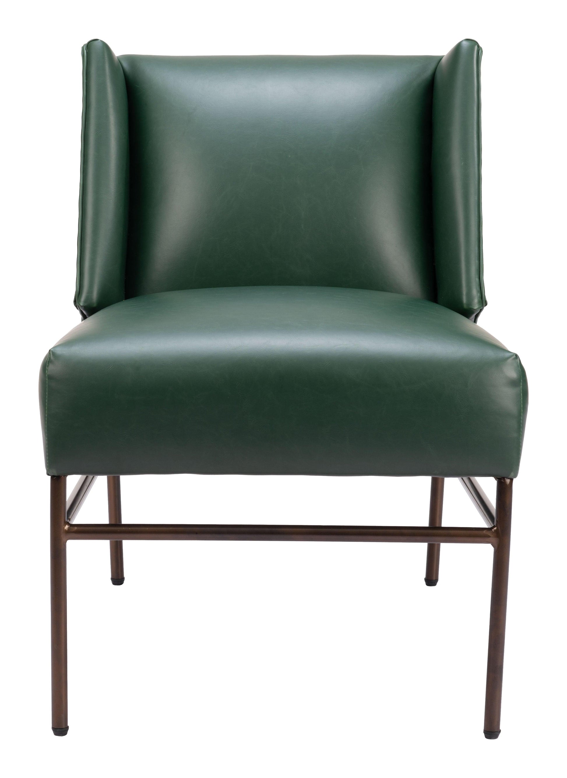 Atlanta Accent Chair Green - Disselt Designs