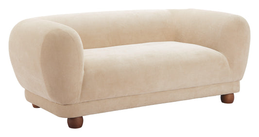 Boet Loveseat Taupe - Disselt Designs