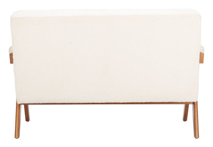 Encanto Loveseat Ivory - Disselt Designs