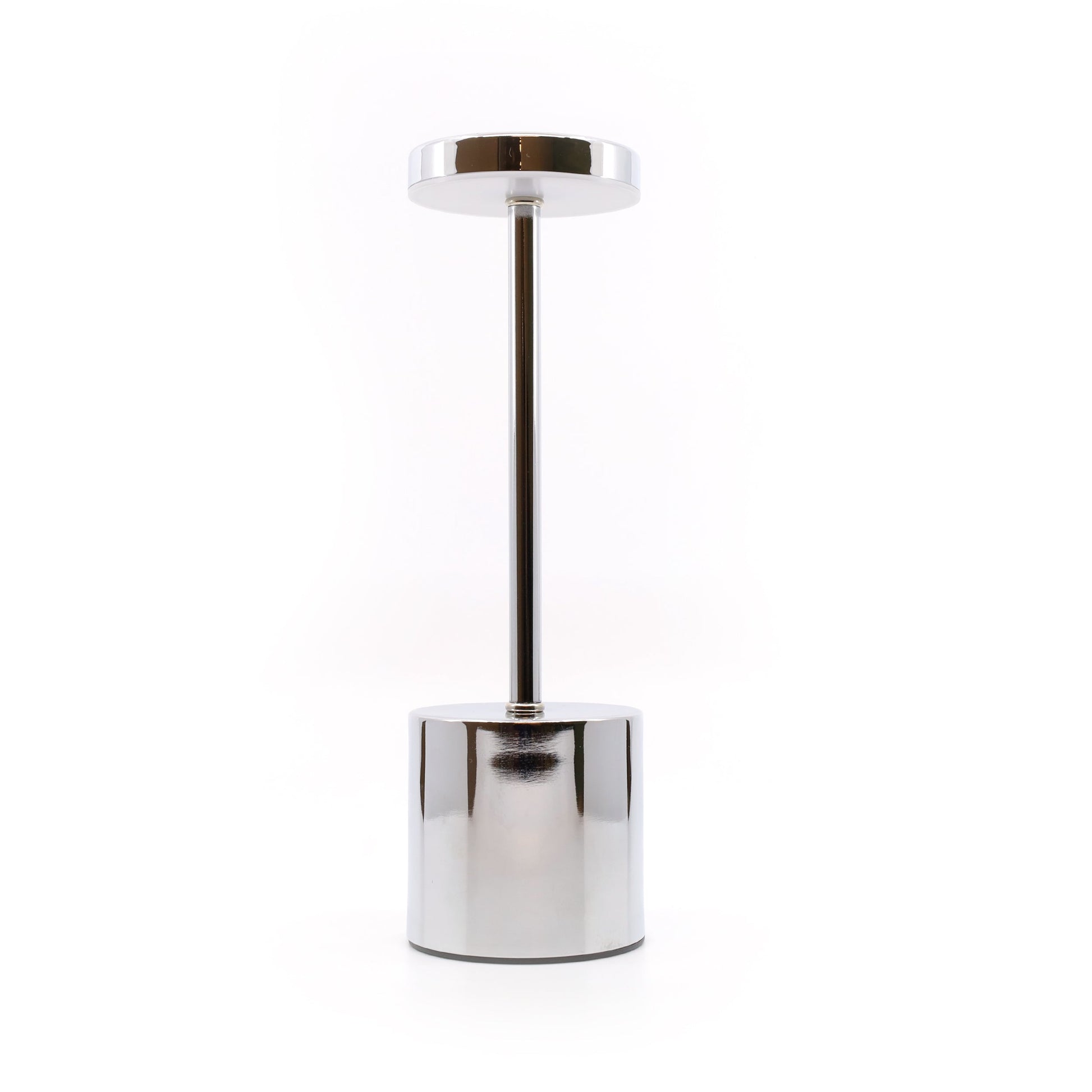 Pulse Rechargeable Table Lamp // Chrome - Disselt Designs