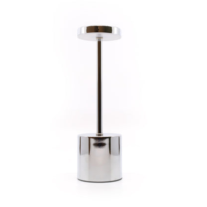 Pulse Rechargeable Table Lamp // Chrome - Disselt Designs