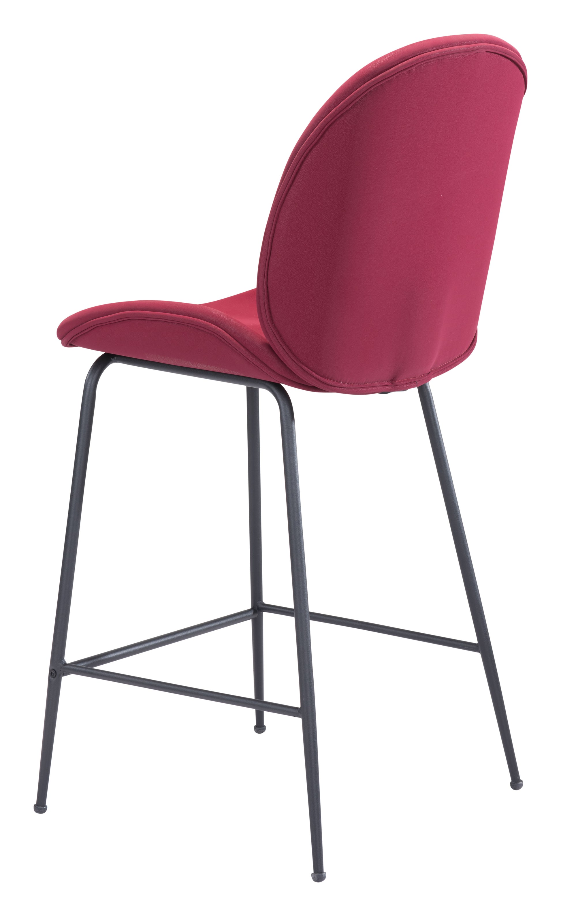 Miles Counter Stool Red - Disselt Designs