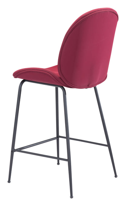 Miles Counter Stool Red - Disselt Designs