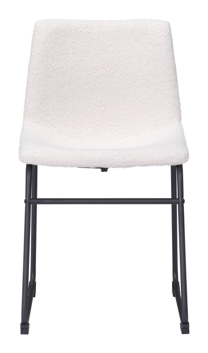 Smart Dining Chair (Set of 2) Ivory - Disselt Designs