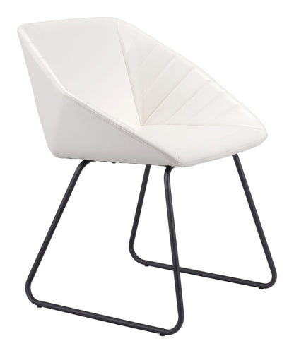 Miguel Dining Chair (Set of 2) White - Disselt Designs