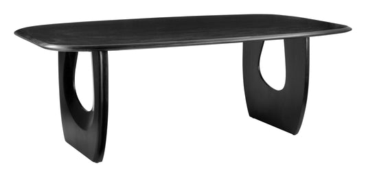 Arasan Dining Table Black - Disselt Designs