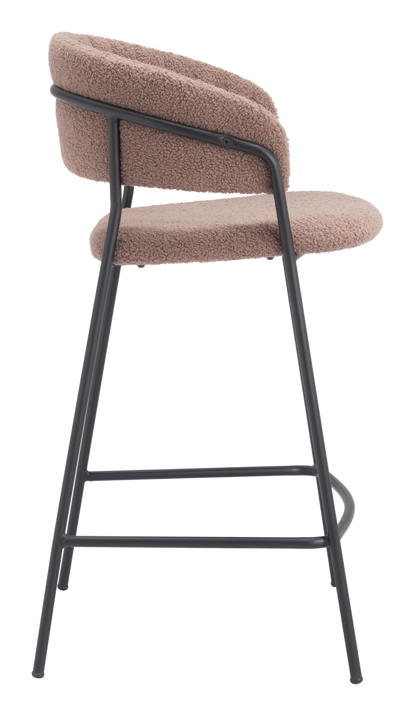 Josephine Counter Stool (Set of 2) Brown - Disselt Designs