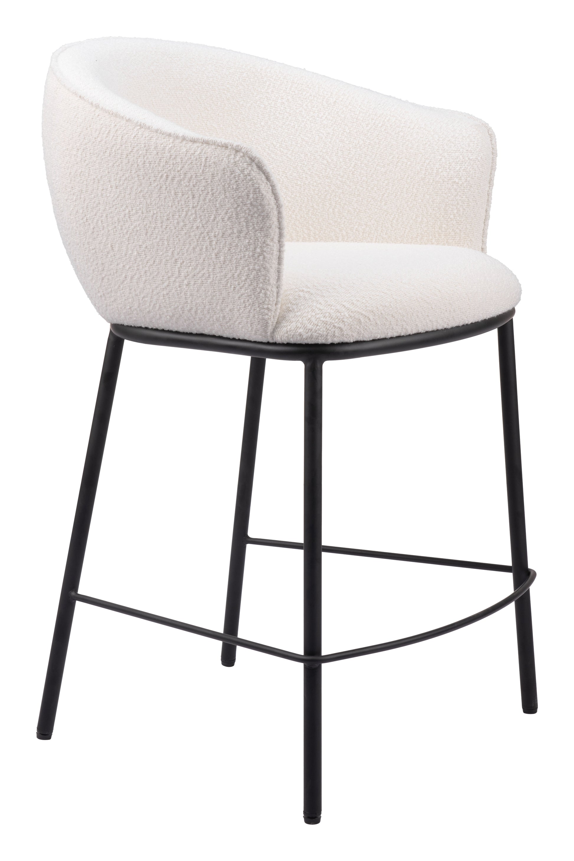 Essen Counter Stool Ivory - Disselt Designs