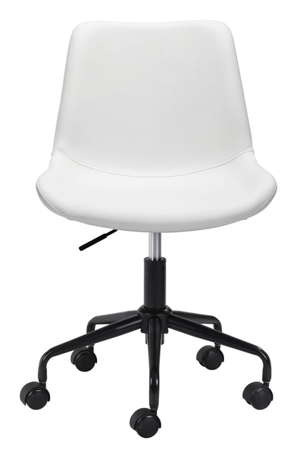 Byron Office Chair White - Disselt Designs