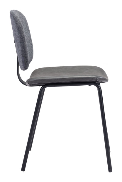 Worcester Dining Chair (Set of 2) Gray - Disselt Designs