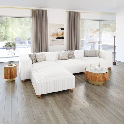 Tayte Sofa White - Disselt Designs