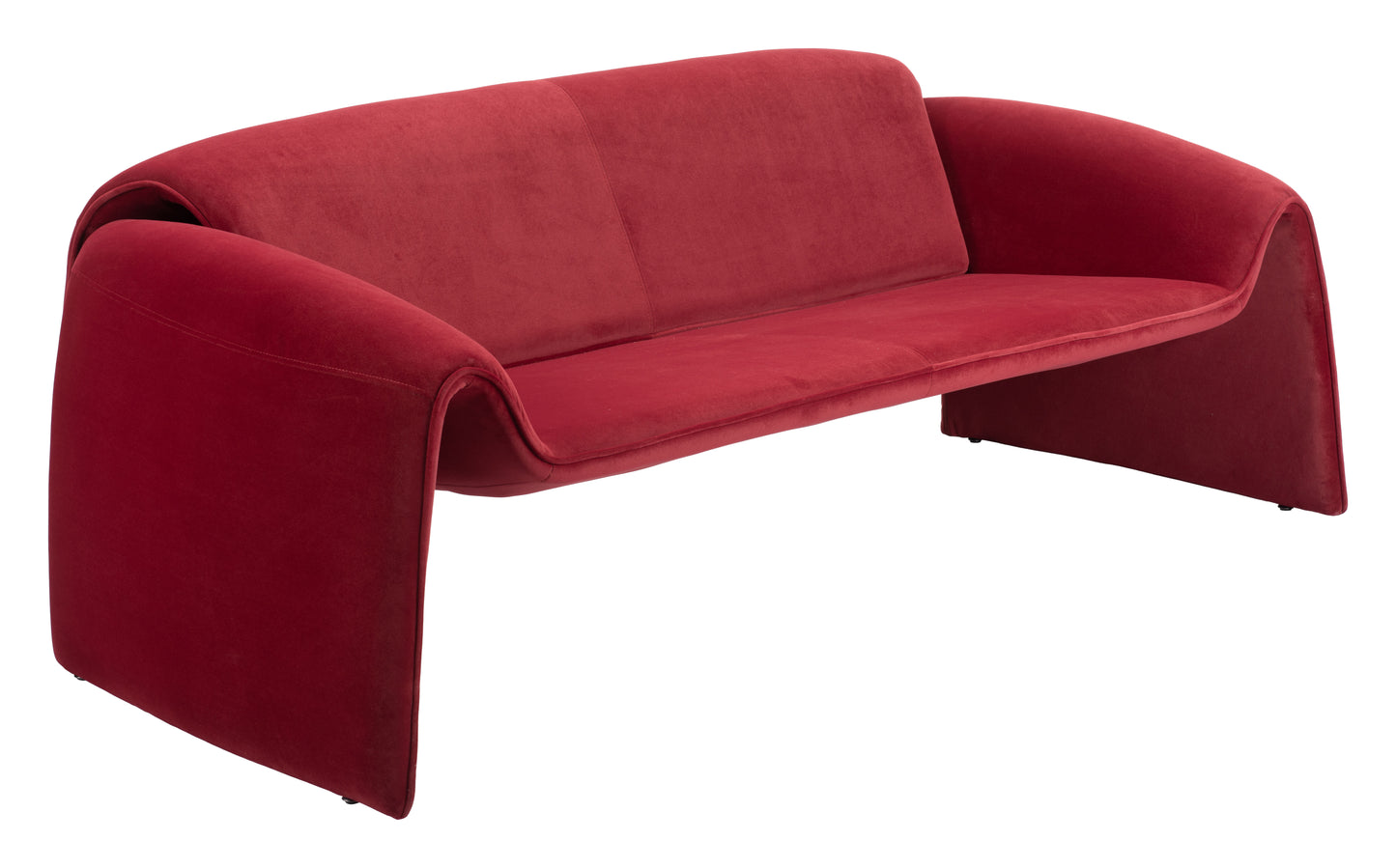 Horten Sofa Red - Disselt Designs