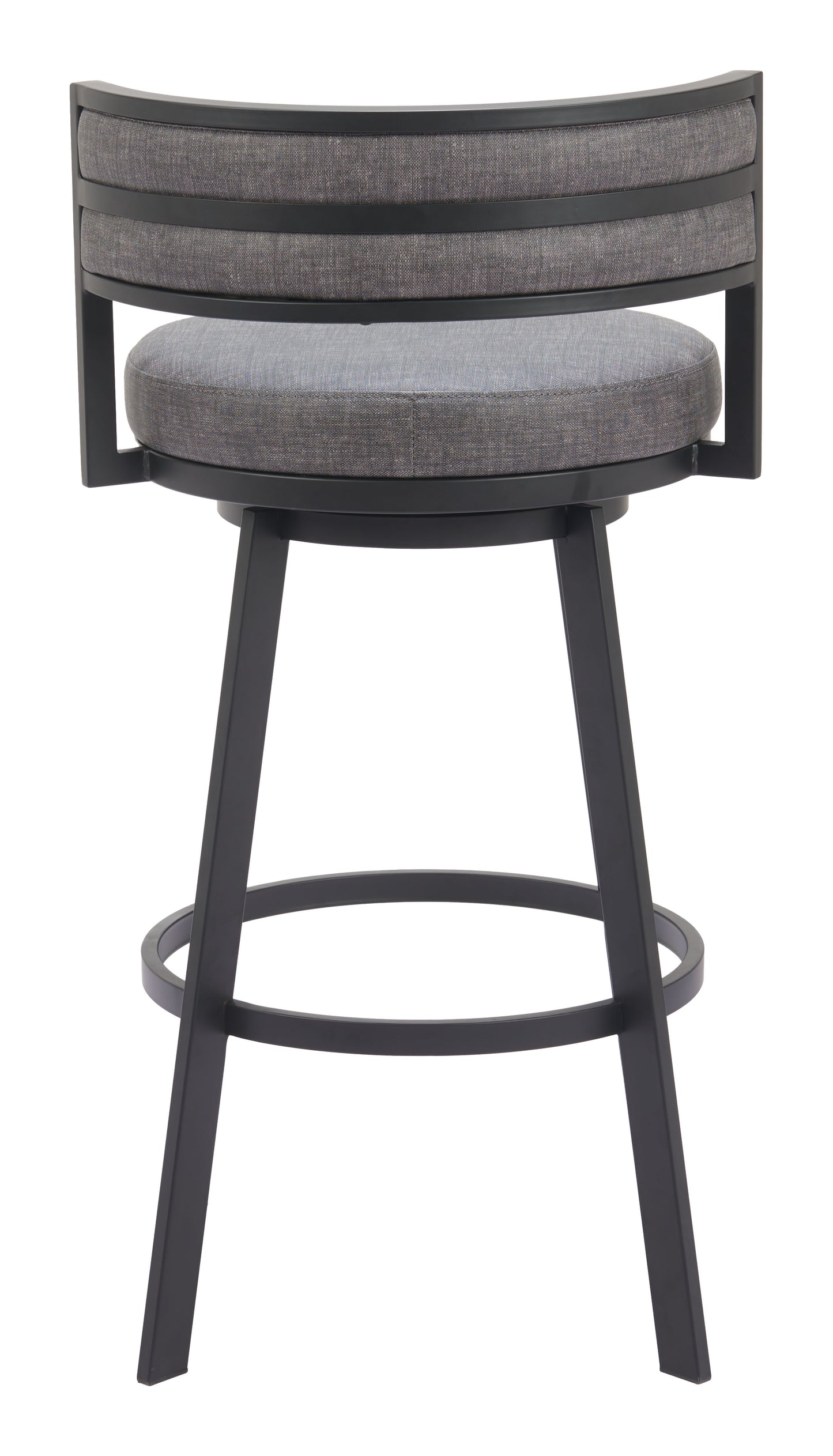 Gimsby Swivel Barstool Gray - Disselt Designs